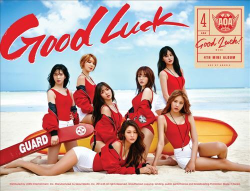 AOA《Good Luck》人氣高 橫掃韓國音樂排行榜（圖）