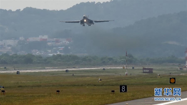 美軍B-1B轟炸機再次進入朝鮮半島空域（圖）